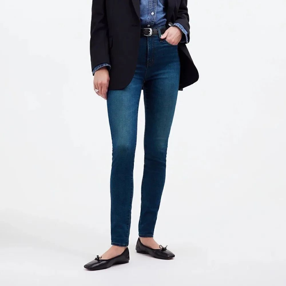 Madewell 10" High-Rise Skinny Jeans EUC SZ 32